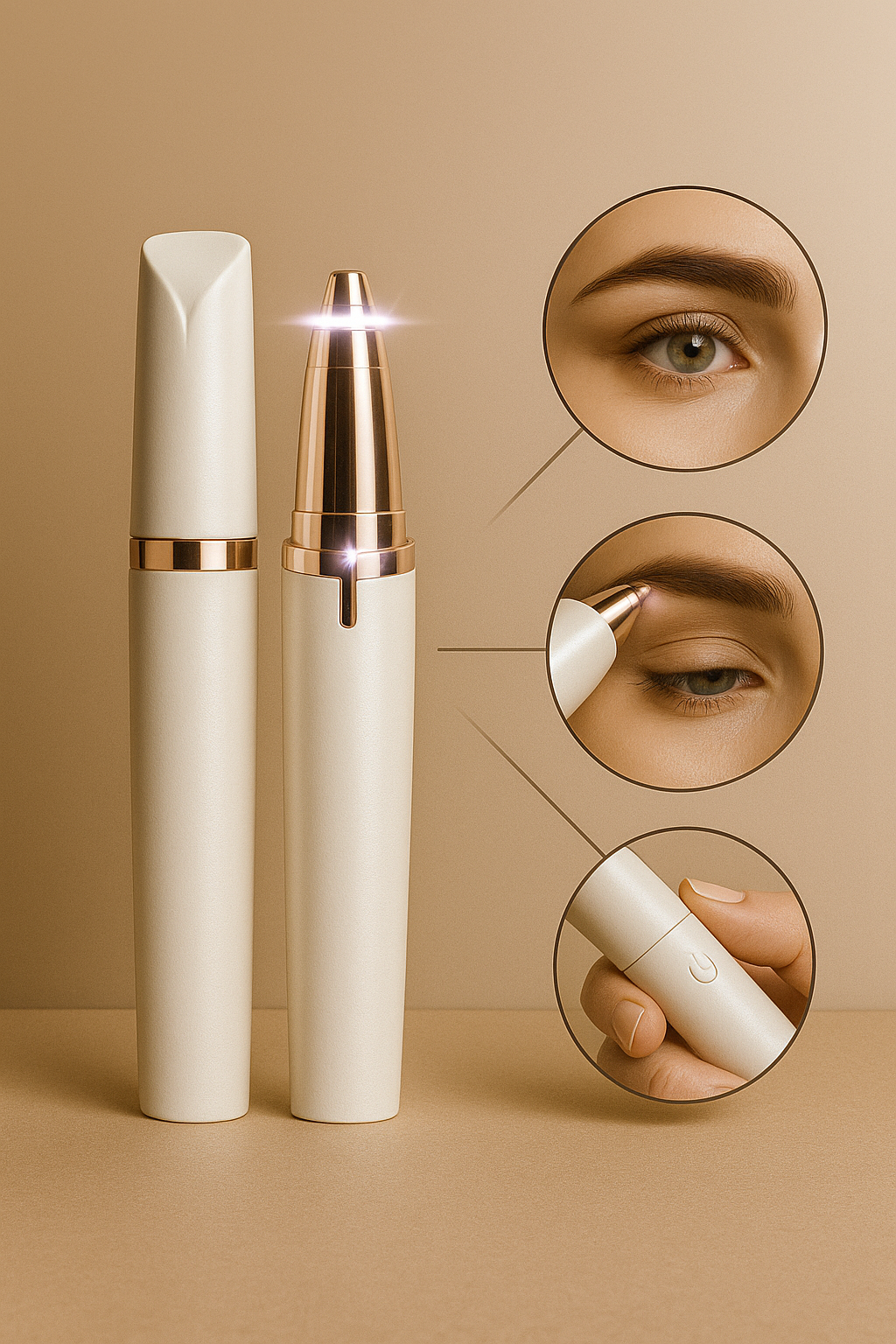 Flawless D'lunna – ¡Cejas perfectas en segundos – sin dolor y sin complicaciones!